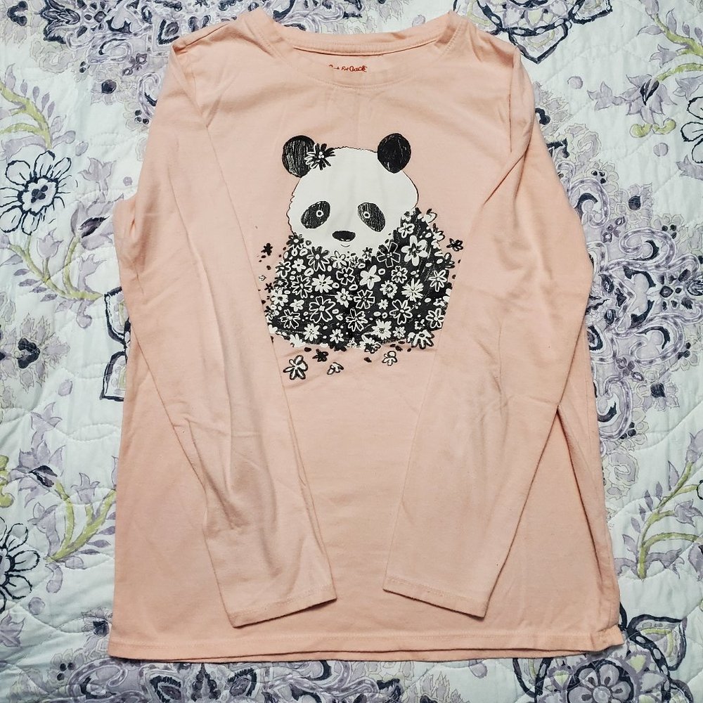 Two big girls long sleeve shirts size 10-12